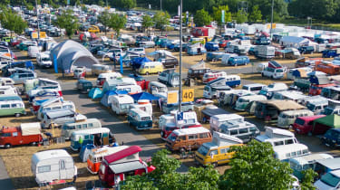 VW Bus Fest 2023 campsite